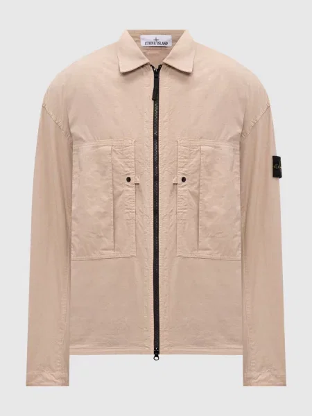 Рубашка Stone Island бежевая