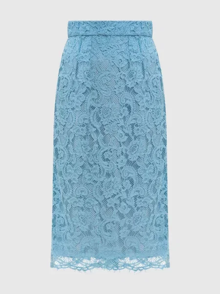 Юбка Dolce&gabbana голубая