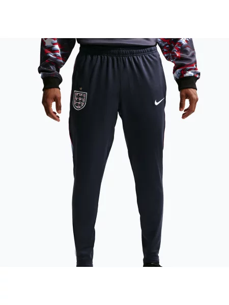 Fotbalové kalhoty Nike England Strike obsidian/work blue/white bílé