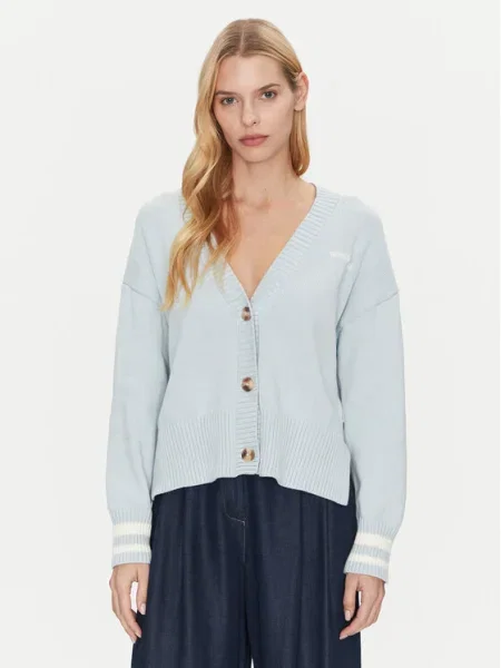 Жилетка Guess Jeans синьо светлосиньо