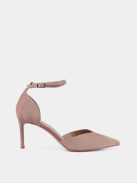 Велюровые туфли Mia May бежевые