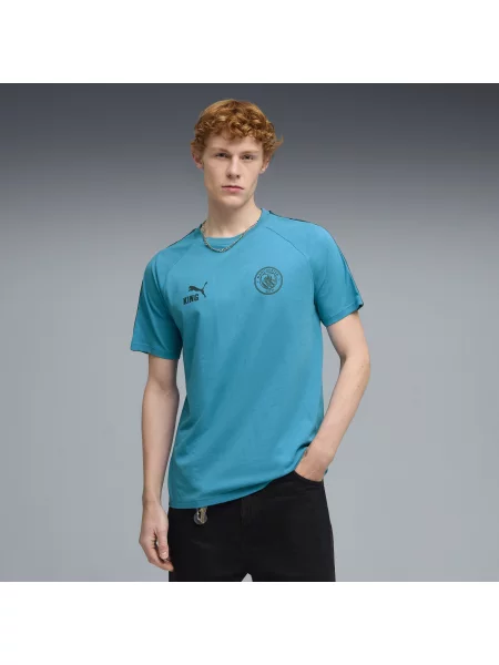 PUMA koszulka Manchester City KING Akcesoria S niebieski