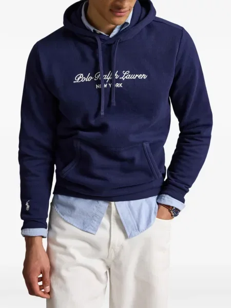 Șosete Polo Ralph Lauren cu broderie în carouri de flanelă verde