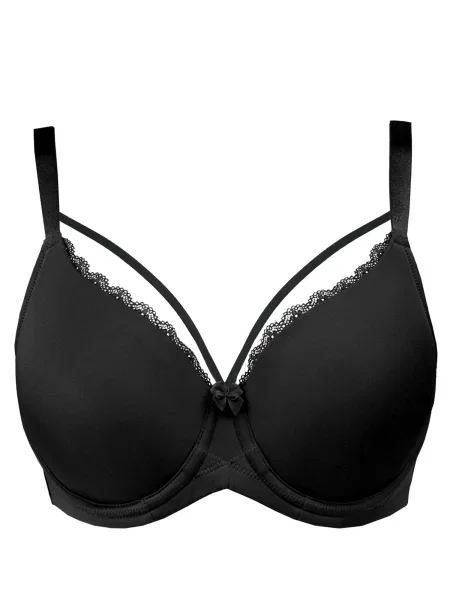 SugarShape Sutien Pure Conscious Strappy' negru