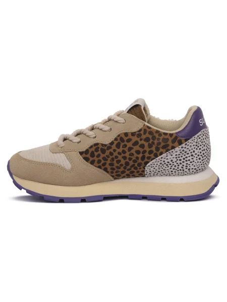 Pantofi Sun68 alb