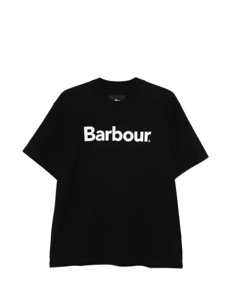Tricou Barbour cu imagine negru