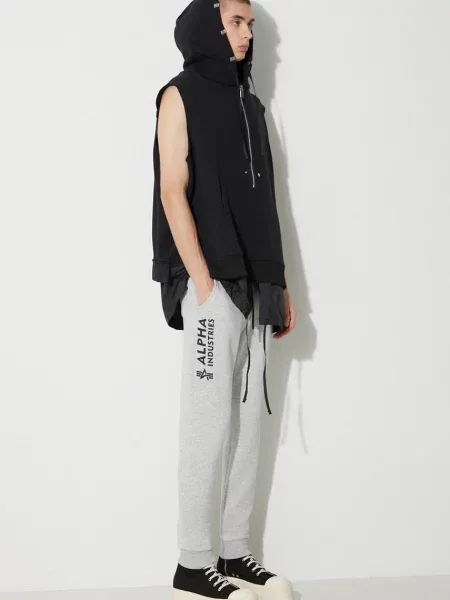 Alpha Industries Спортивні штани Basic сірий