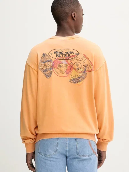 Desigual hanorac de BUDA cu imprimeu portocaliu