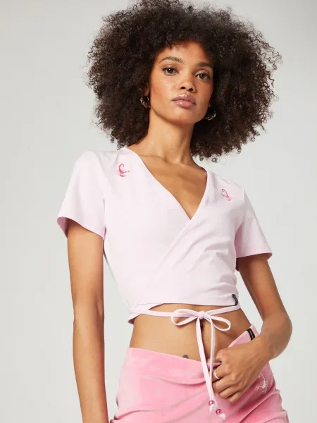 VIERVIER Tricou Tara' roz
