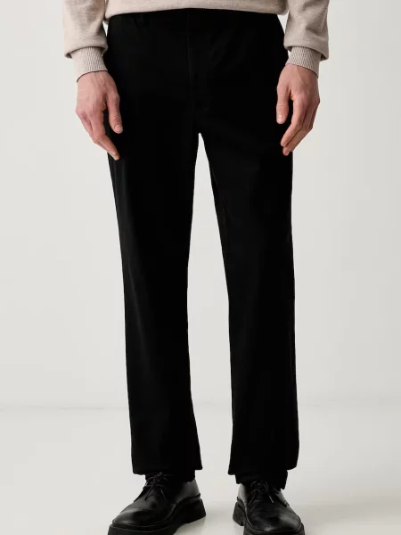 Calvin Klein pantaloni chinos pentru bărbați din cu negru