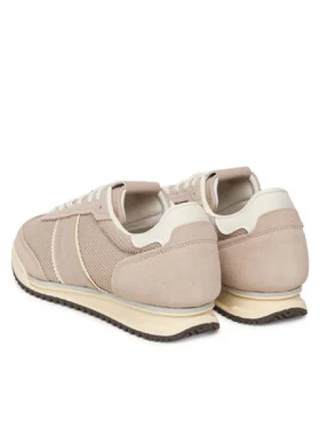 Tommy Jeans Tenisice Tjw Low Profile Runner Écru bež