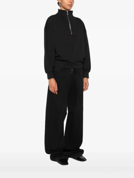 Pulover Calvin Klein cu autograf negru
