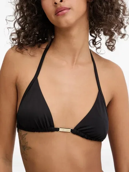 Bikini Armani Exchange cu autograf negru