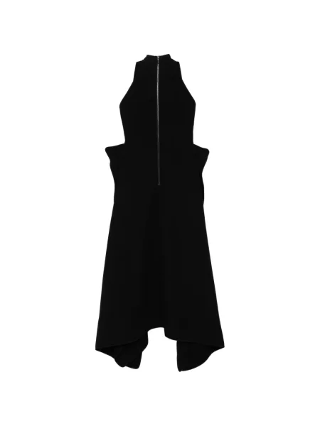 Rochie midi Maticevski până la genunchi de costum negru
