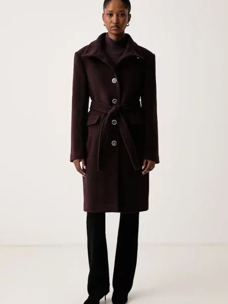 Palton Pinko de lână elegant
