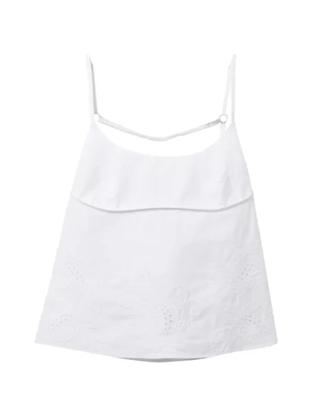 Top Rag & Bone fără mâneci alb