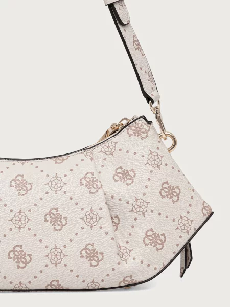 Кожаная сумка-багет Guess