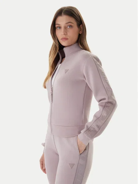 Guess Bluză New Allie Scuba violet