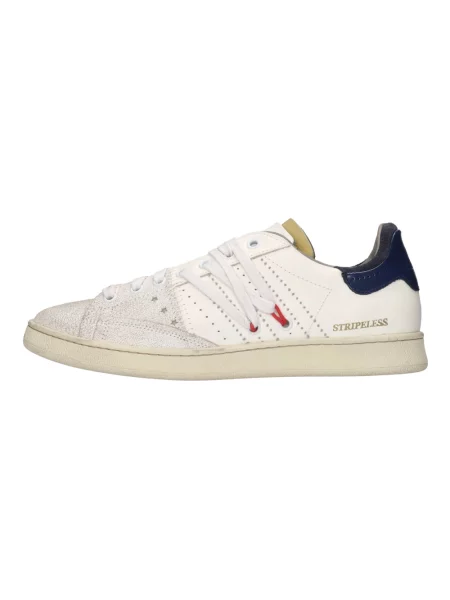 Sneakersy Hidnander skórzane białe