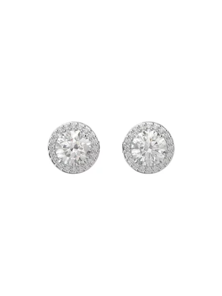 Kolczyki Swarovski białe