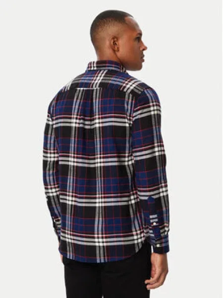 TOMMY HILFIGER Košile Hero námořnická modř / červená / černá bílá