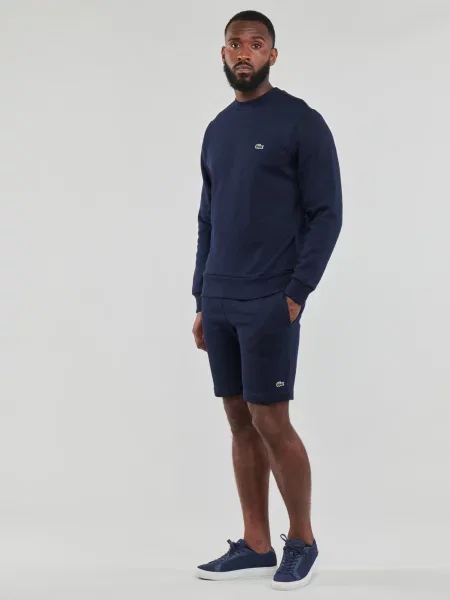 Lacoste sportske kratke hlače muške s pamukom plava