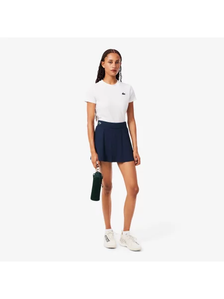 Lacoste Spódnica Sportowa Ultra Dry Z Szortami niebieska