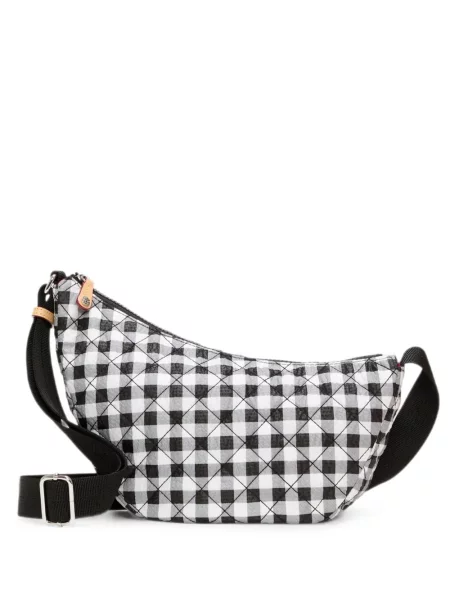 Matlasat geanta crossbody Mz Wallace negru