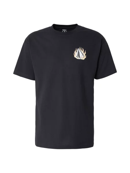 Volcom Tricou DOUBLE FANTASY albastru deschis / verde / portocaliu negru