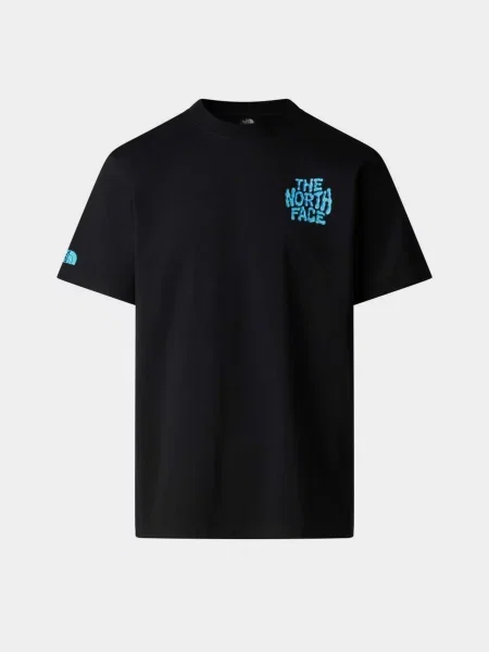 Футболка The North Face с автографом черная