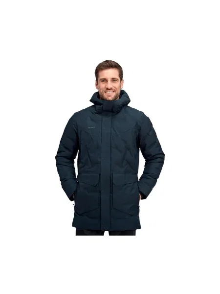 Geacă parka Mammut albastru
