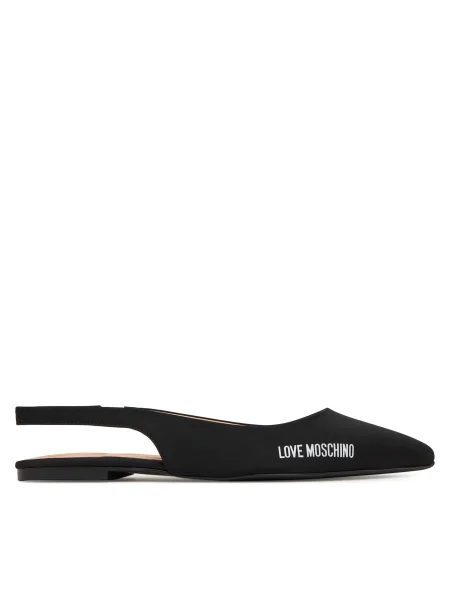 LOVE MOSCHINO Балеринки черен