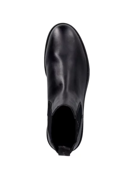 Botine chelsea Gant din piele negru