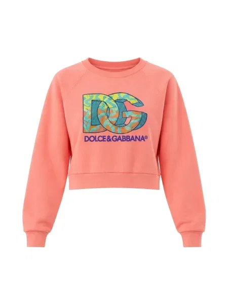 Bluza Dolce And Gabbana z dżerseju z logo
