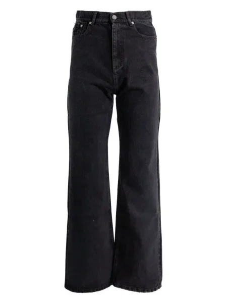 Jeansy Matières Fécales z 5 kieszeniami czarne