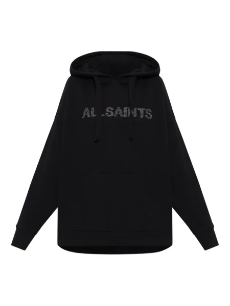 Hanorac cu glugă Allsaints negru