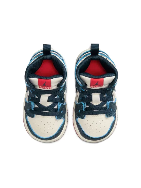 Sneakersy dziecięce Jordan Air Jordan 1 niebieskie