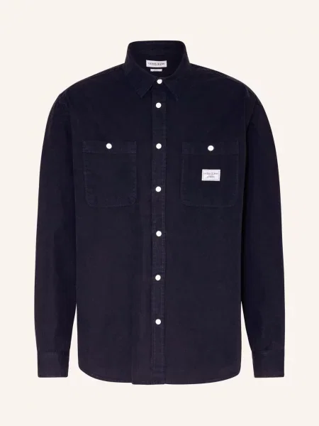 Guess Košile Tmavomodrá modrá