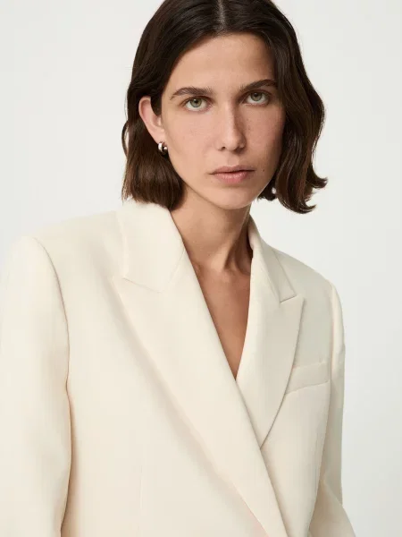 Блейзер MANGO жовтий