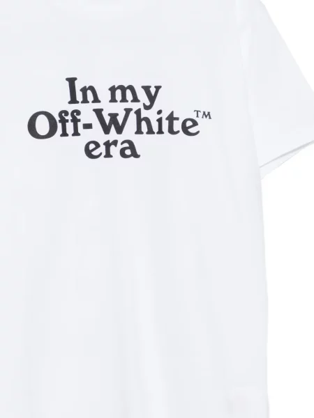 Koszulka dziecięca Off-white biała