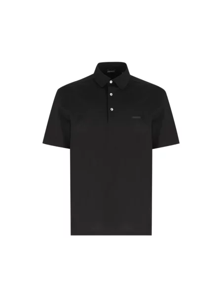 Koszulka polo Zegna czarna