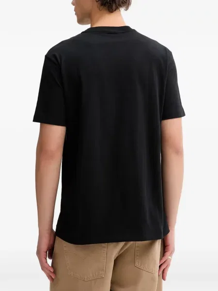 Tricou Iceberg cu broderie negru