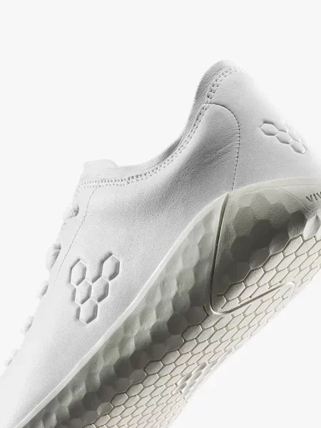 Кожаные кроссовки Vivobarefoot белые