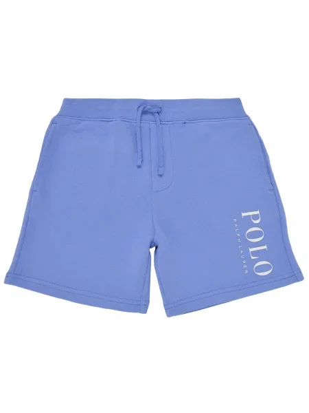 Pantaloni scurți de sport copii Polo Ralph Lauren albastru