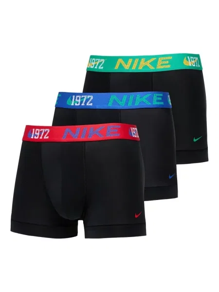 Decupat boxeri Nike cu autograf din fleece negru
