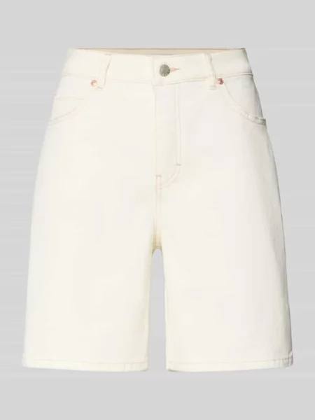 Bermudy z wpuszczanymi model Mari' Opus Pants białe