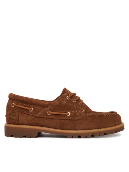 Mocasini Vagabond Shoemakers cu șireturi maro