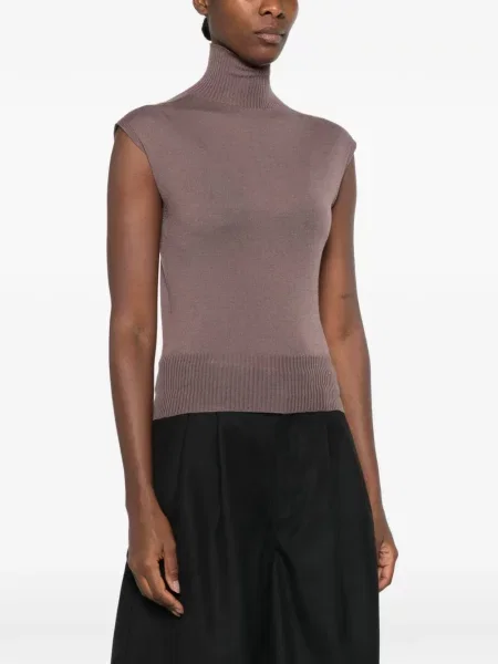 Αμανικας τοπ Rick Owens καφέ