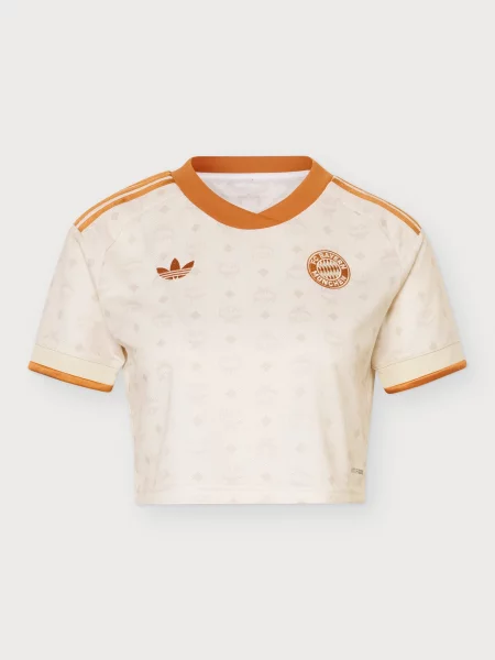 Μπλούζα Adidas Performance φανελένια λευκό