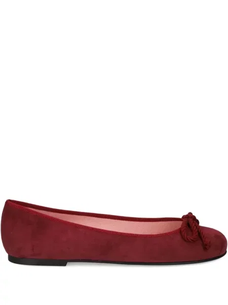 Balerini Pretty Ballerinas cu funde roșu